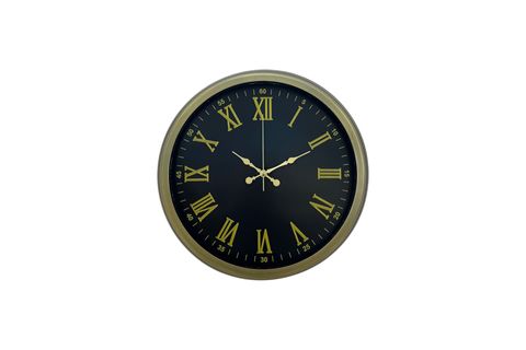 VİNTAGE ROMA RAKAMLI DUVAR SAATİ 40 CM