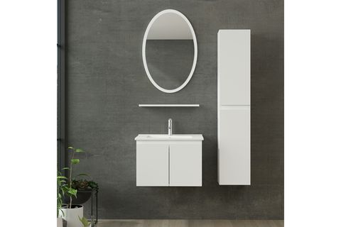 NİKA BANYO DOLABI 65CM AS2K 1EA1R ETJ BOY BEYAZ