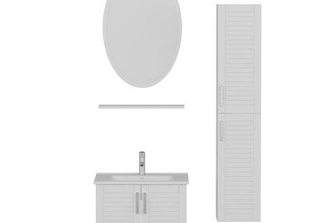 VERA BANYO DOLABI 65CM AS2K+1EA1R+ETJ+BOY BEYAZ