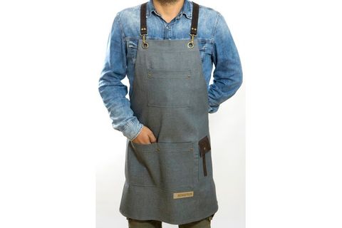 MONAPRON 13 MANTEGNA DENİM ÖNLÜK, MAVİ