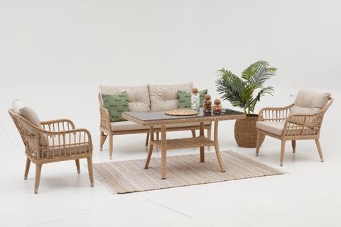 ÇEŞME BAHÇE OTURMA GRUBU + BAHÇE SALINCAĞI