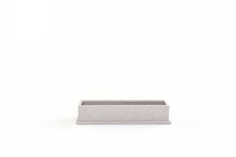 HAFİF BETON SAKSI SEPERATOR 80X30 GRİ