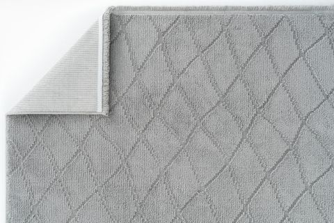  NEWYORK COOL KESME HALI 3111, YUMUŞAK TUŞELİ, GRİ, 80X250