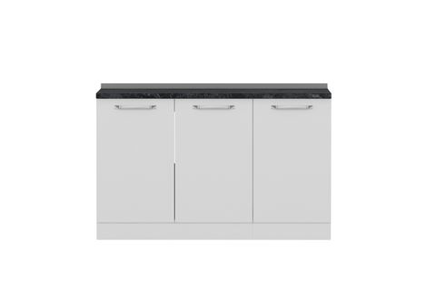 MİNAR 135 CM MUTFAK DOLABI BEYAZ 135-B1-ALT MODÜL
