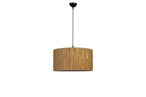 BAMBU 07 ABAJURLU TEKLİ SARKIT AVİZE
