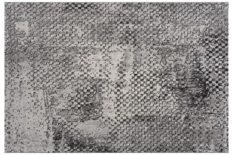MODERN DESENLİ GRİ RENKLİ MUTFAK SALON VE OTURMA ODASI HALISI 160X230