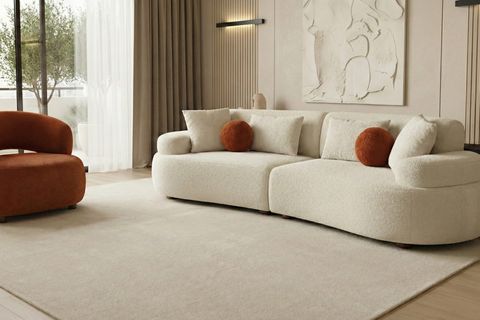 RİVA SIRT MEKANİZMALI KOLTUK TAKIMI, KREM