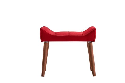 TUBİHOME NEW COOL PUF, KIRMIZI