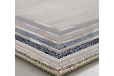 MERİNOS HALI DİYEZ MODERN DOKULU AKRİLİK HALI, MAVİ, 80X300, 34930 030