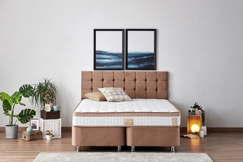 NİRON LATTE TEK KİŞİLİK YATAK, FULL SERT TEK KİŞİLİK YATAK, 90X190