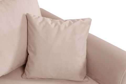 NERO KADİFE ÜÇLÜ KOLTUK, KREM