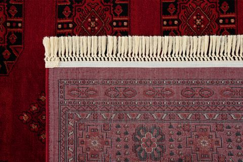 ANGORAHOME PERSİAN BK1006 DOKUMA MAKİNE HALISI, YUVARLAK, 160X160