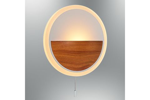ÖZCAN AYDINLATMA BALL LED APLİK ON-OFF SWİTCH MEŞE RENK , 2723-02-14