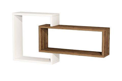 ARNETTİ ILGIN DUVAR RAFI, BEYAZ LİDYA