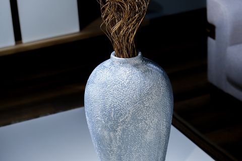 LAURA DOKULU TERRACOTTA VAZO