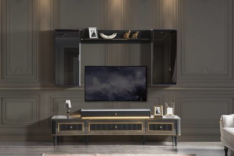 LUXURY YEMEK ODASI TAKIMI, SİYAH