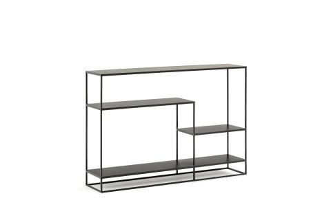 HİBA SİYAH METAL DRESUAR KONSOL
