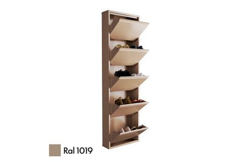 LİNEA METAL AYAKKABILIK, CAPPUCCİNO, 5 KAPAKLI