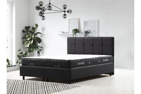 VİTALİA BAZA BAŞLIK YATAK SETİ, ANTRASİT 120X200