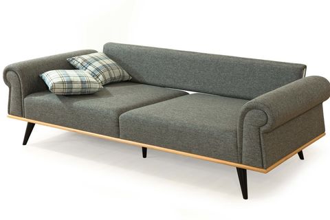 QUATTRO KOLTUK TAKIMI GRİ TURUNCU