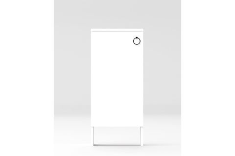 KABİ TEK KAPAKLI ÇOK AMAÇLI DOLAP, BEYAZ