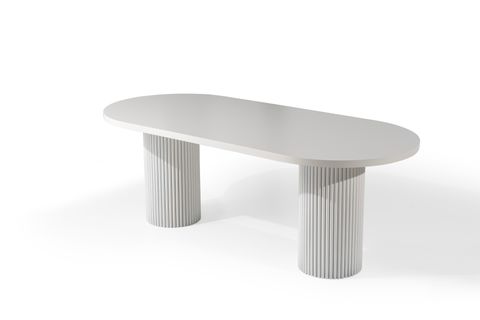 MİLAS YEMEK MASASI, BEYAZ