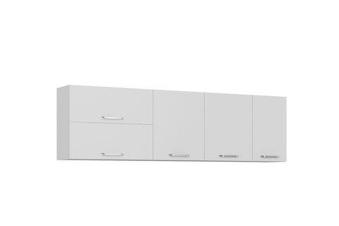MİNAR 255 CM MUTFAK DOLABI BEYAZ 255-B2-ÜST MODÜL