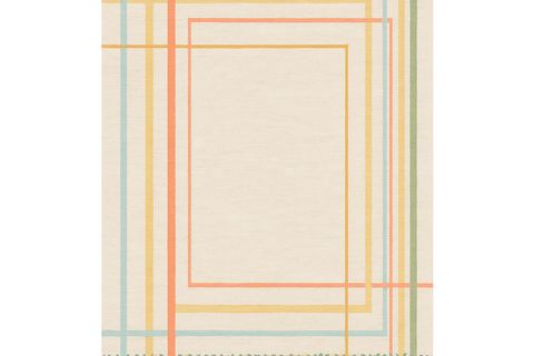ÇİZGİ BASKILI DOKUMA TABAN HALI, 146 YNG, 120X180 CM