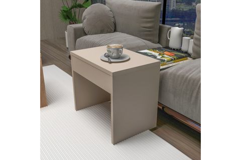 ARNETTİ SARTOS ZİGONLU ORTA SEHPA,ATLANTİK ÇAM BEJ