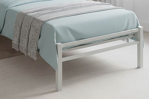 TİTAN TEK KİŞİLİK METAL KARYOLA, BEYAZ, 90X190