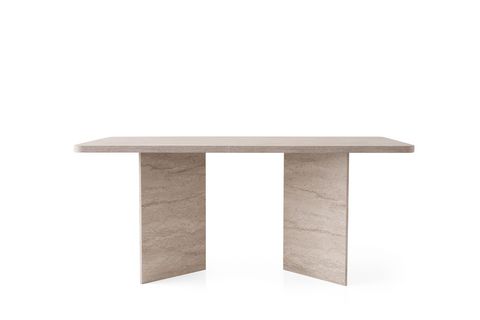 AVİSTA MASA, TRAVERTER, 180X90