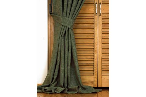 MASSARELLİ FON PERDE KETEN YEŞİL 1-2 SEYREK PİLE 150X260