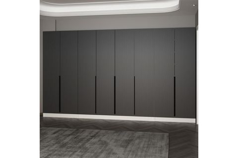 KALE 210 CM 8 KAPAKLI 6B RAF PORTMANTO, BYZ MBR ÇİZGİLİ ANT