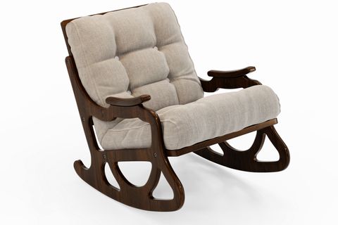 COZY SALLANAN SANDALYE VE TV KOLTUĞU, AÇIK BEJ CEVİZ