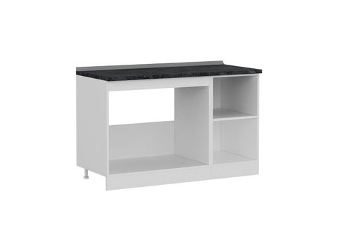 MİNAR 135 CM MUTFAK DOLABI BEYAZ 135-B1-ALT MODÜL