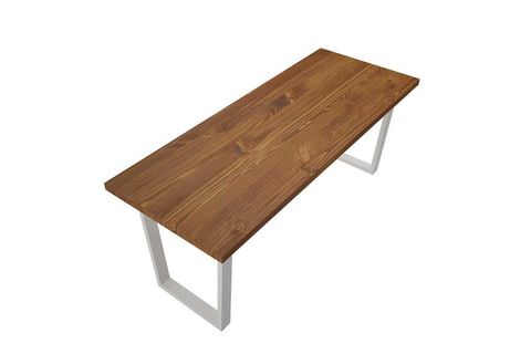 WOODESK TUANA MASİF TİK RENK 200X70 YEMEK MASASI CPT7008-200