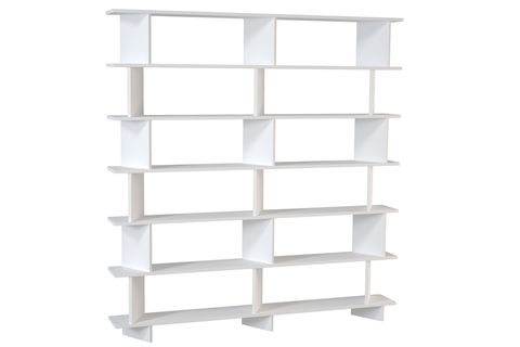 AZURE KİTAPLIK, BEYAZ, 180 CM