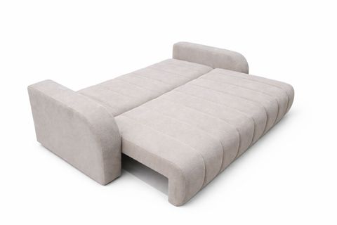 CLOUD YATAKLI ÜÇLÜ KOLTUK, KREM