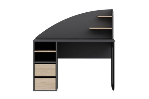 MİREL ÇALIŞMA MASASI, ANTRASİT DERİN SEPET