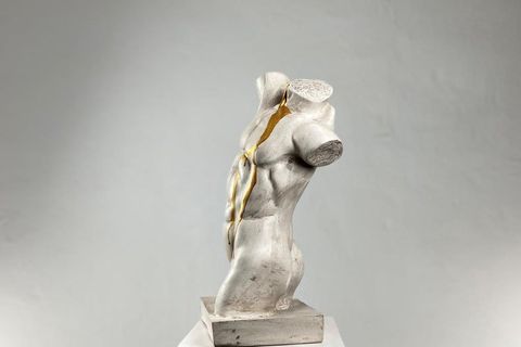 TORS GOLD RAIN POP ART DEKORATİF ROMA YUNAN HEYKELLERİ