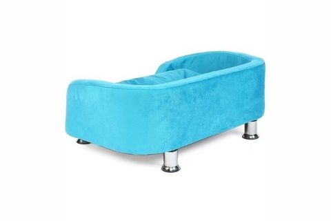 PET KYBELE ORTA VE KÜÇÜK IRK KÖPEK YATAĞI MAVİ 80 CM