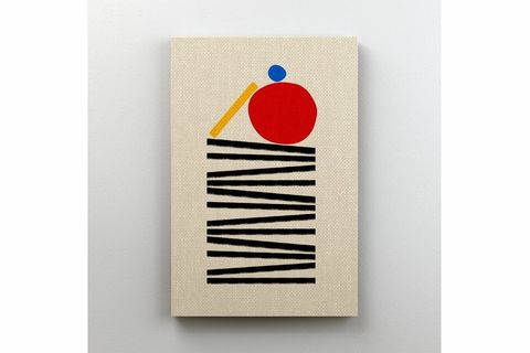 ÇİZGİSEL KANVAS TABLO 50X70 CM