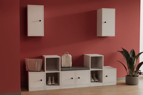 STEPORA 6 KAPAKLI PUFLU AYAKKABILIK KONSOL MODÜLER GİRİŞ HOLÜ SETİ