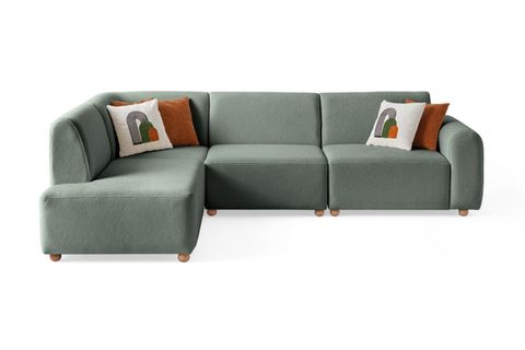 BRUSSELS SOL KÖŞE KOLTUK, SU YEŞİLİ