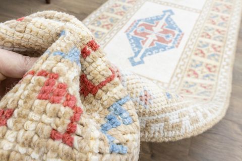 SOHO ANTİQ TIRAZ BORDÜR DESENLİ EL DOKUMA UŞAK YOLLUK, 81X408