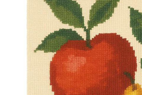 FRUİT BASKET BASKILI DOKUMA TABAN HALI, 252 YNG, 80X200  CM