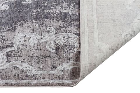 RİVA 8708 GRİ ANTRASİT MAKİNE HALISI 100X200