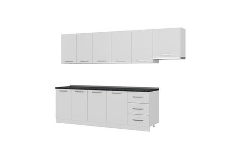 MİNAR BASİC 300 CM MUTFAK DOLABI BEYAZ 300-B5