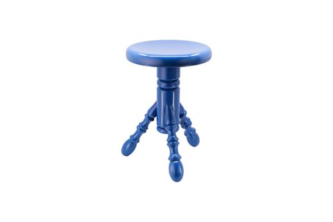 MASSELLO DESIGN MASSELLO AHŞAP TABURE, MAVİ