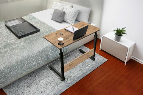 BAMBU YÜKSEKLİK ÇALIŞMA MASASI, ATLANTİK ÇAM, 80X40